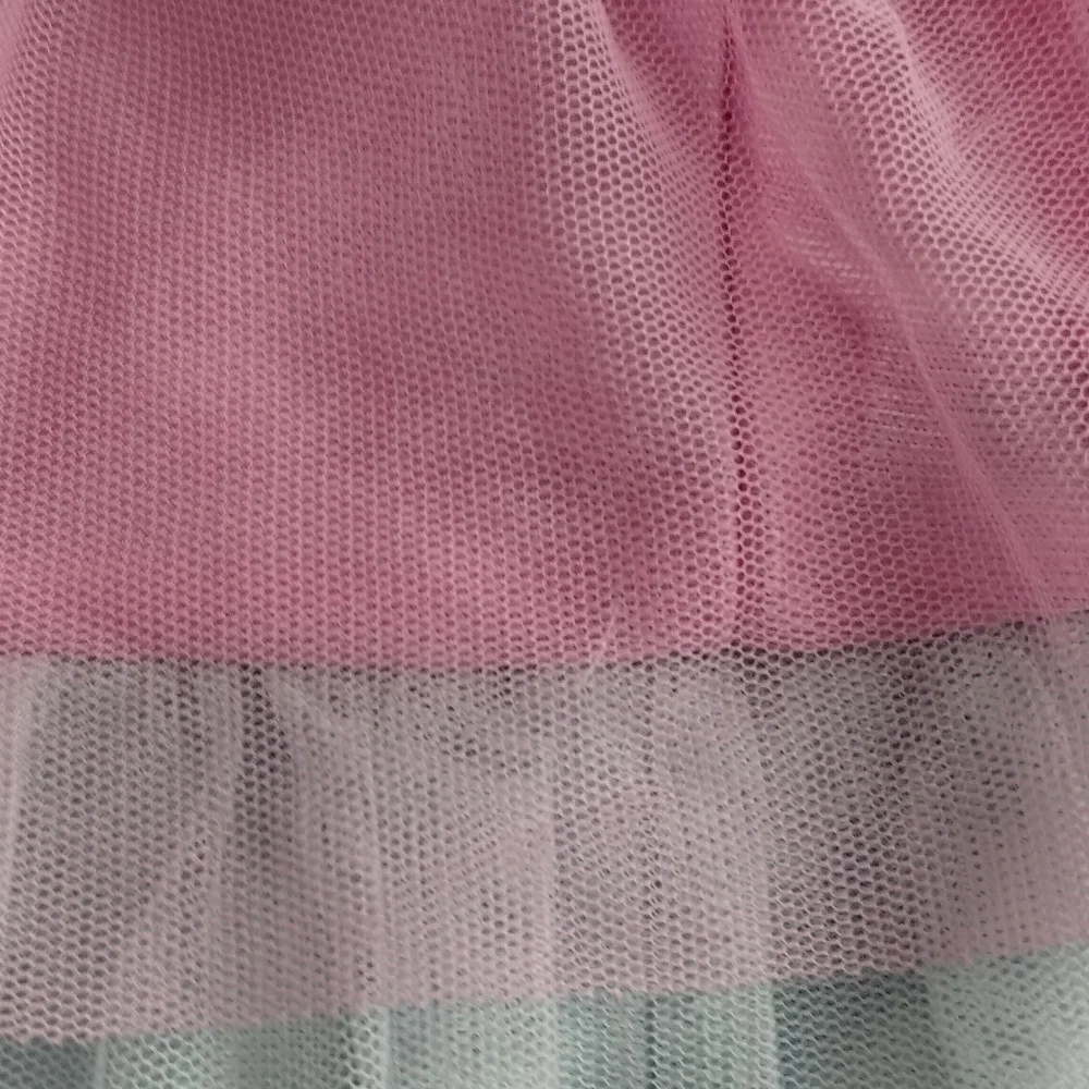 Way To Celebrate Girls Tiered Tutu Mesh Skirt, SZ girl S (6-6x) Yellow Pink Blue - Picture 7 of 16